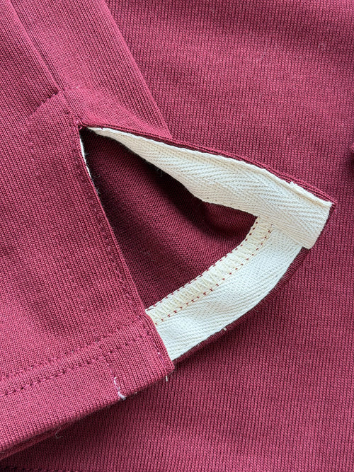 The Mayday in Bordo | Unisex Rugby Shirt