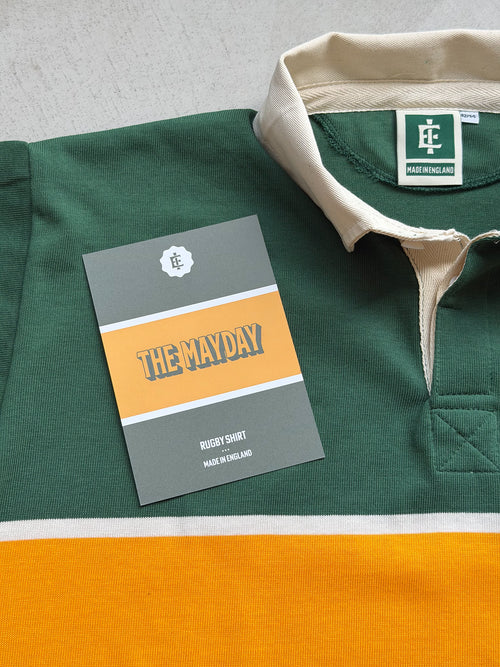 The Mayday in Green | Unisex Rugby Shirt