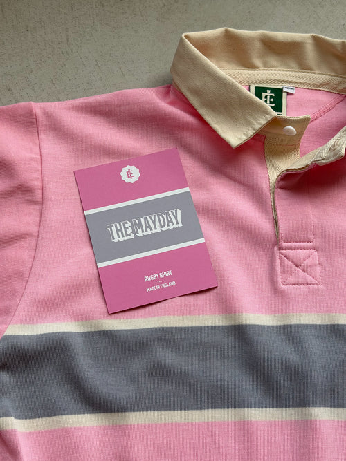 The Mayday in Pink | Unisex Rugby Shirt