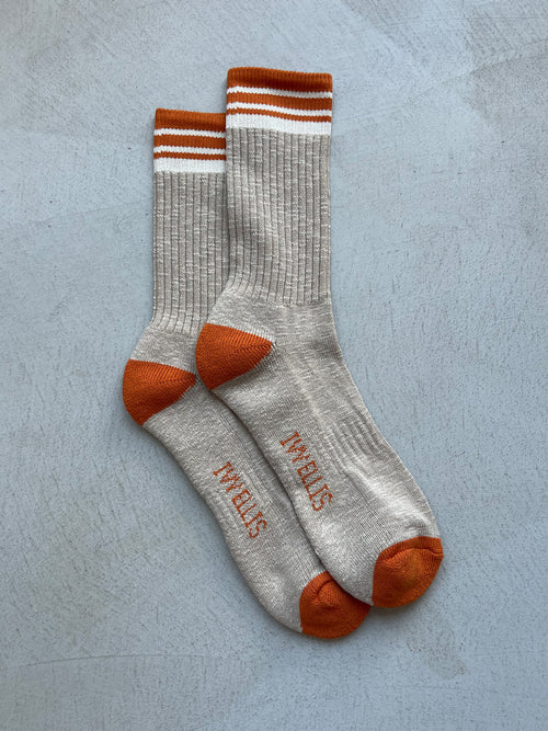 The Redpoint | Men&#39;s Slub Crew Length Socks