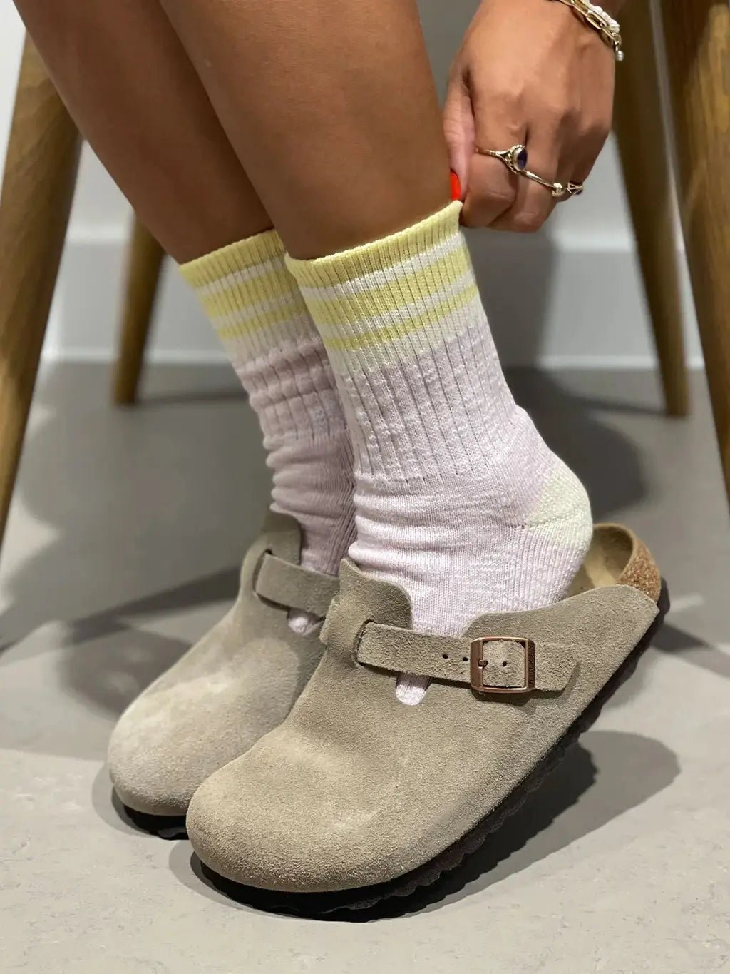 The Avoch | Women&#39;s Slub Quarter Length Socks by Ivy Ellis Socks