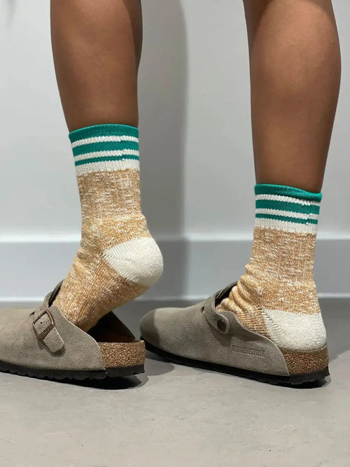 The Gairloch | Women&#39;s Slub Quarter Length Socks by Ivy Ellis Socks