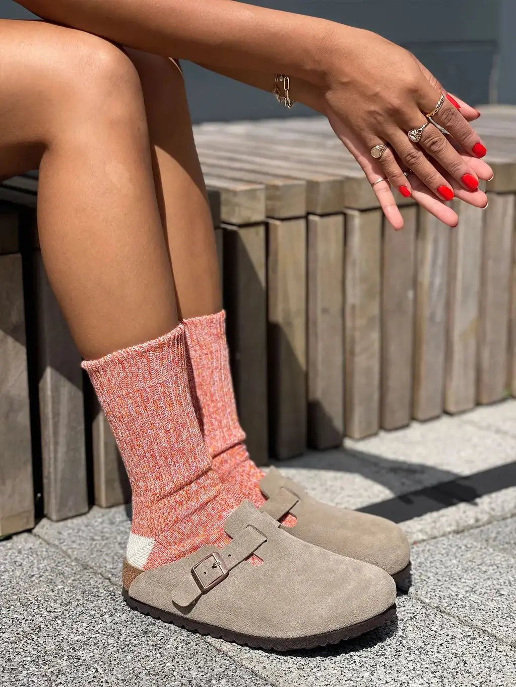 The JoJo | Women's Quarter Length Socks by Ivy Ellis Socks