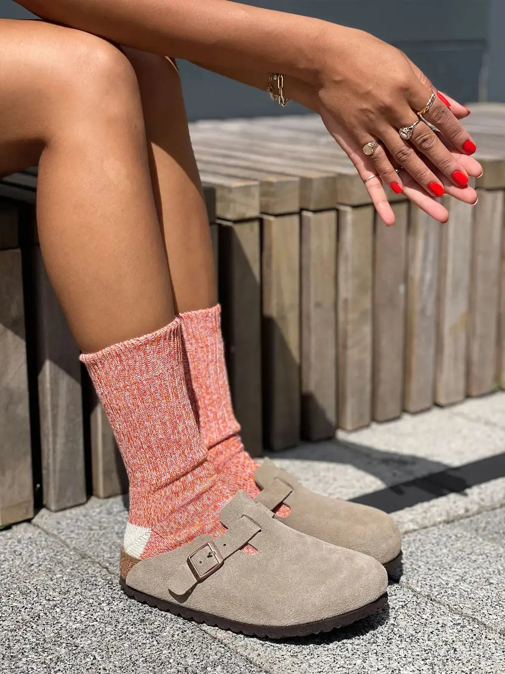 The JoJo | Women's Quarter Length Socks by Ivy Ellis Socks 