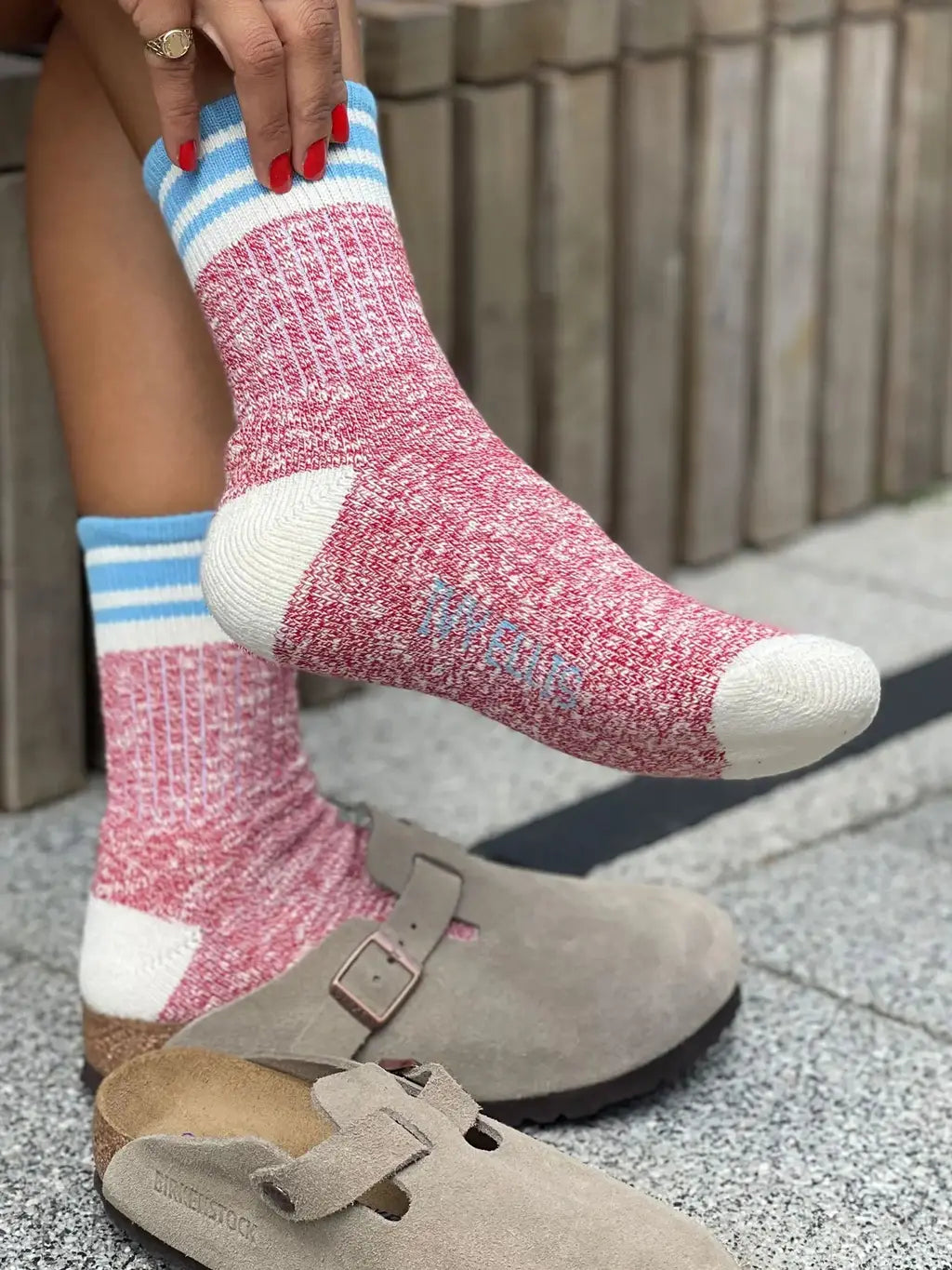 The Nairn | Women&#39;s Slub Quarter Length Socks by Ivy Ellis Socks 