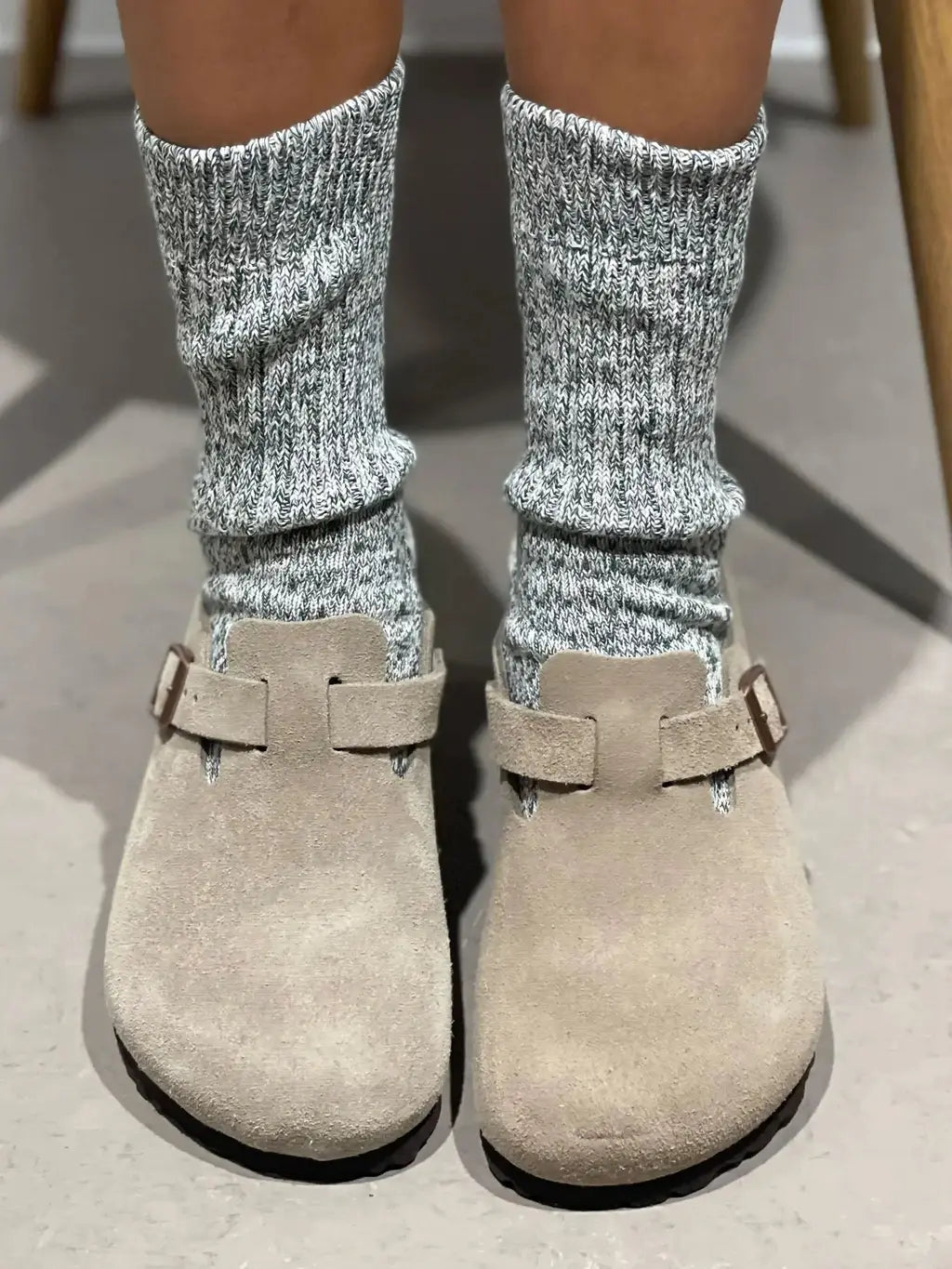 The Tideline | Women's Quarter Length Socks by Ivy Ellis Socks 