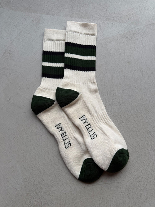 The Big Green | Men's Crew Length Socks