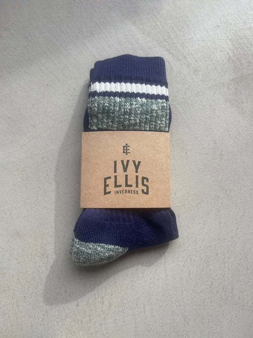 The Bjorn | Men's Crew Length Socks in sock wrap