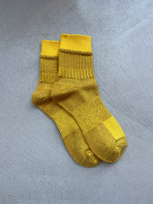 The Boro Gold | Men's Crew Length Socks by Ivy Ellis Socks 