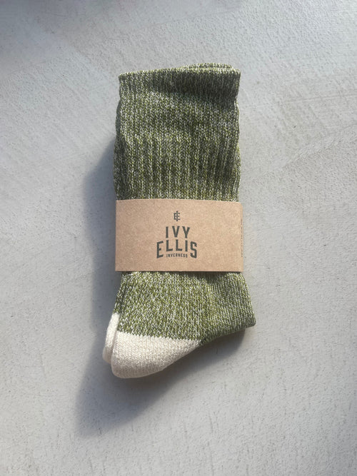 The Captain | Women&#39;s Quarter Length Socks in sock wrap