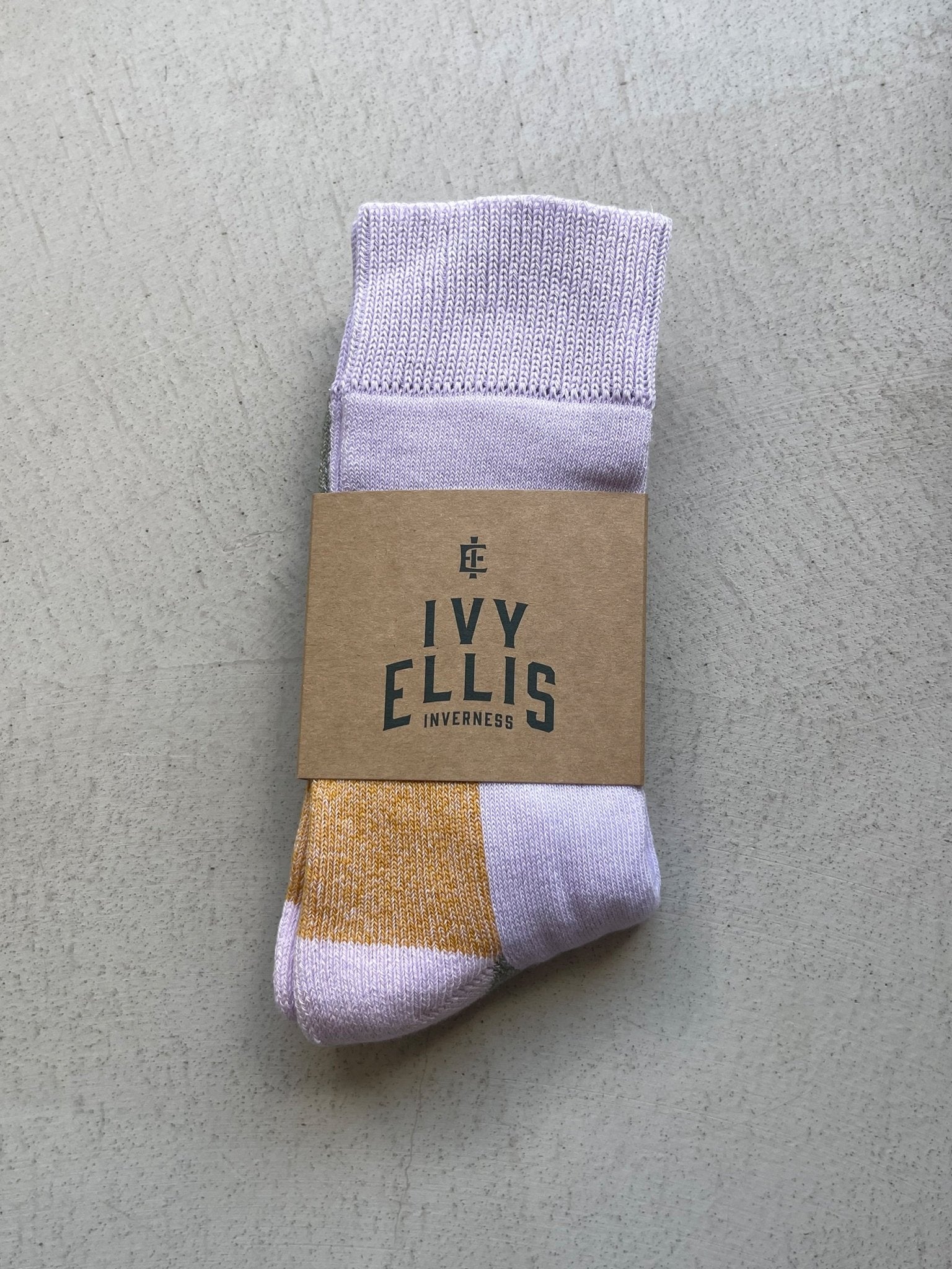 The Carlton | Women's Crew Length Socks by Ivy Ellis Socks