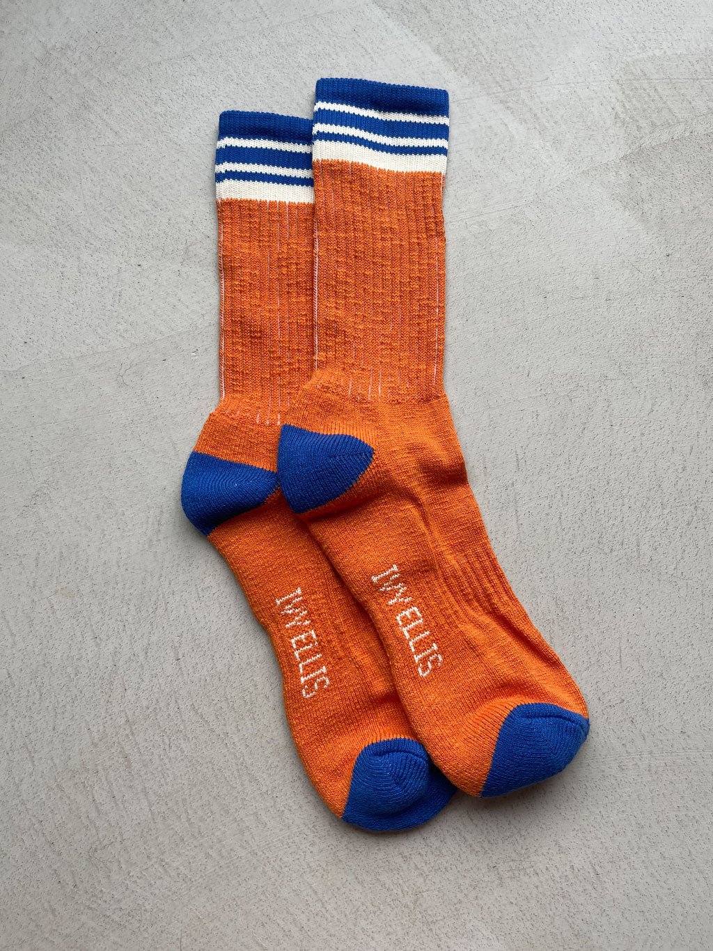 The Castlehill | Men's Slub Crew Length Socks by Ivy Ellis Socks