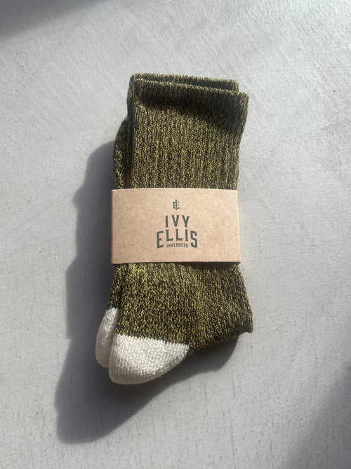 The Creek | Women's Quarter Length Socks in sock wrap