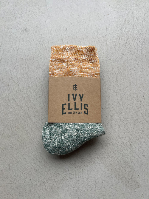 The Everett | Women's Quarter Length Socks in sock wrap