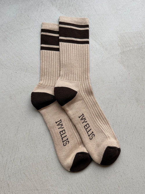 The Galdana | Men's Crew Length Socks by Ivy Ellis Socks 