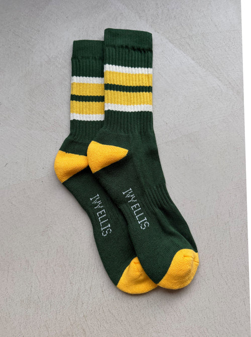 The Henderson | Men's Crew Length Socks by Ivy Ellis Socks 