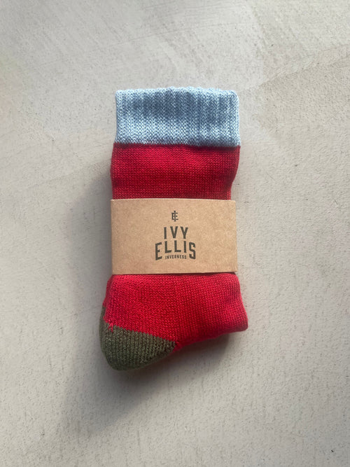 The Hepburn | Women's Quarter Length Socks in sock wrap
