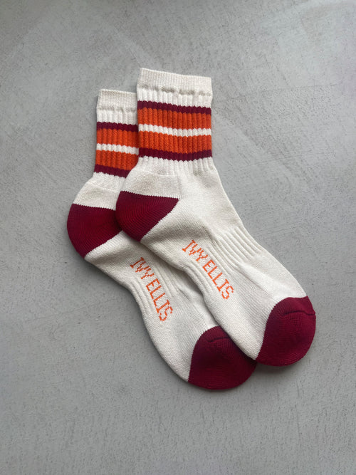 The Hokie | Women's Quarter Length Socks by Ivy Ellis Socks 