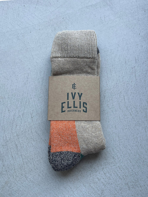 The Lyle | Men's Crew Length Socks by Ivy Ellis Socks