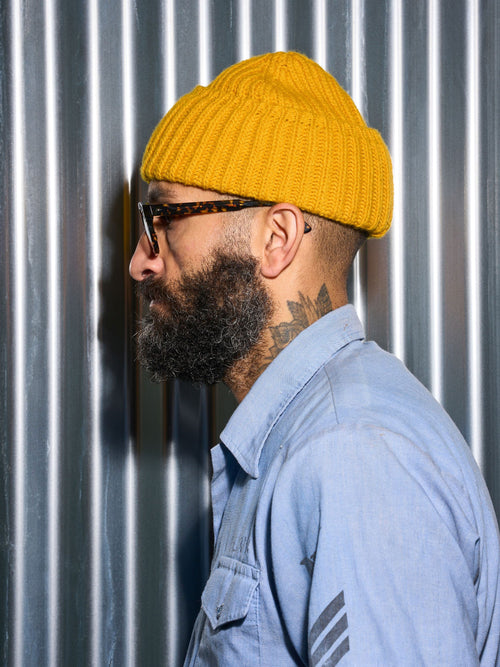 The Cousteau | Old Gold Unisex Beanie / Watch Cap