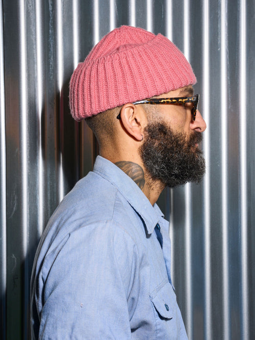 The Cousteau | Pink Unisex Beanie / Watch Cap
