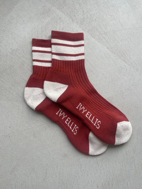 The Mississippi | Women's Quarter Length Socks by Ivy Ellis Socks 
