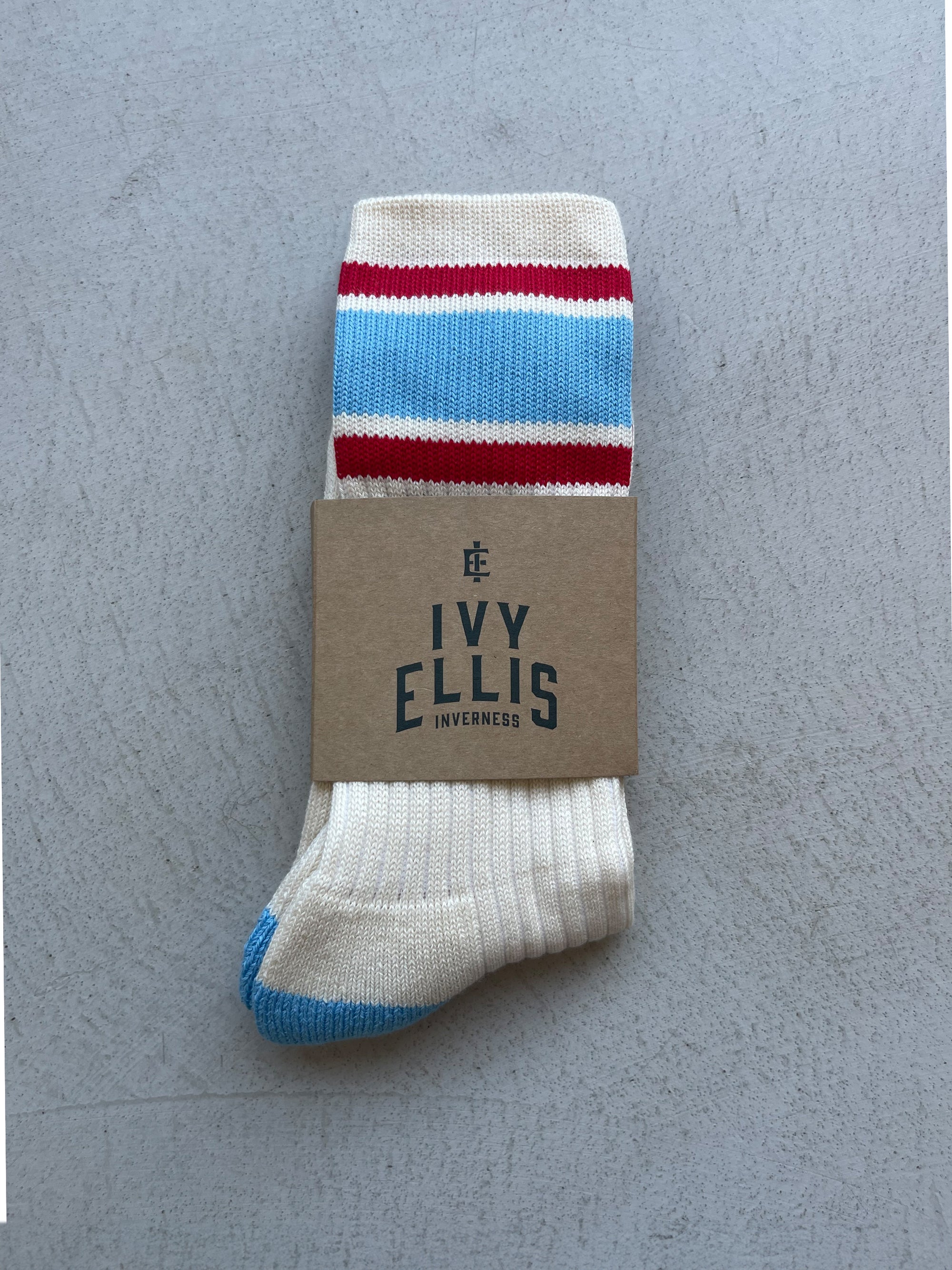 The Moon | Men's Crew Length Socks by Ivy Ellis Socks