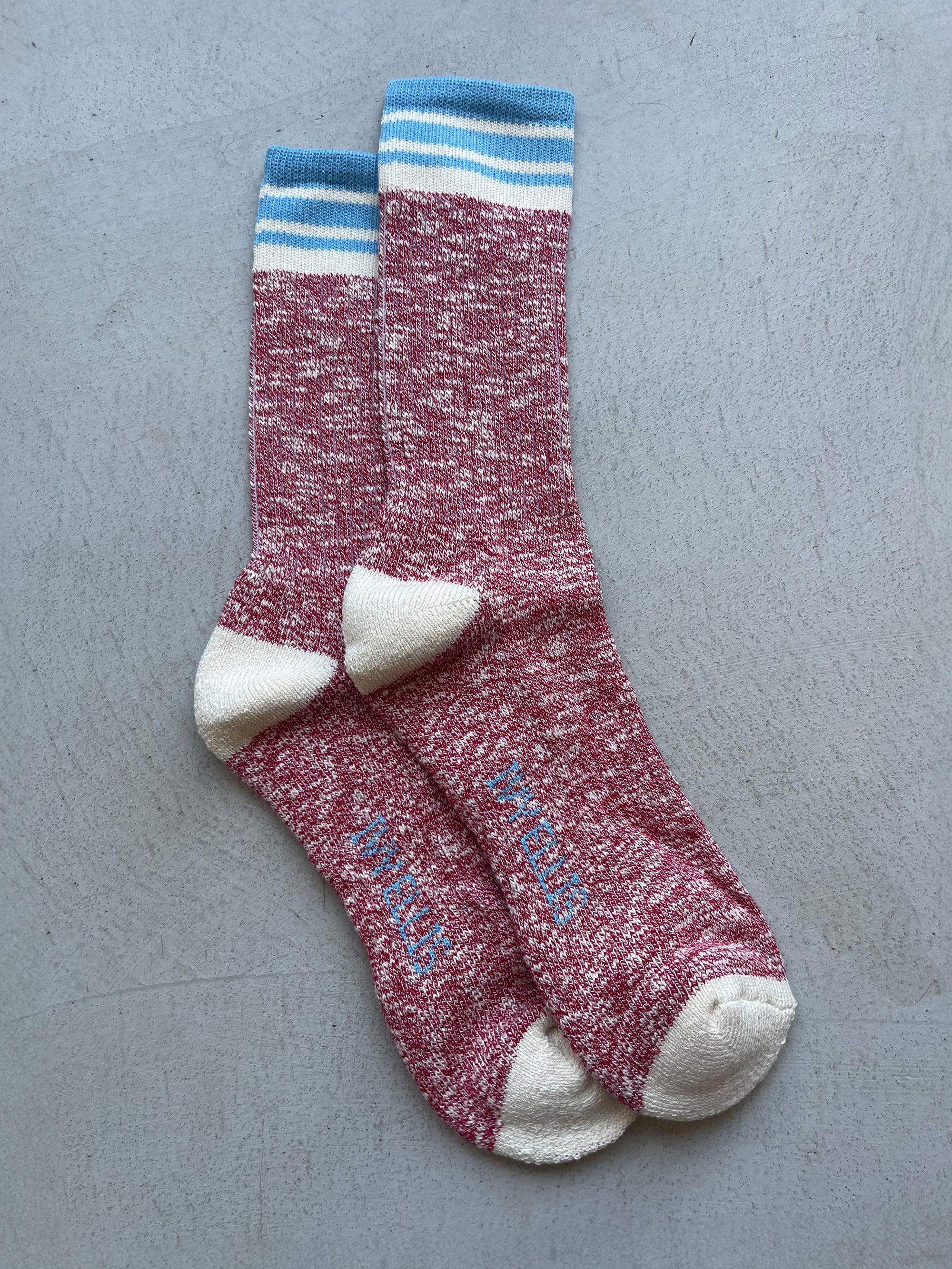 The Nairn | Men&#39;s Slub Crew Length Socks by Ivy Ellis Socks