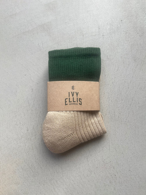 The Nikanor | Women's Quarter Length Socks in sock wrap