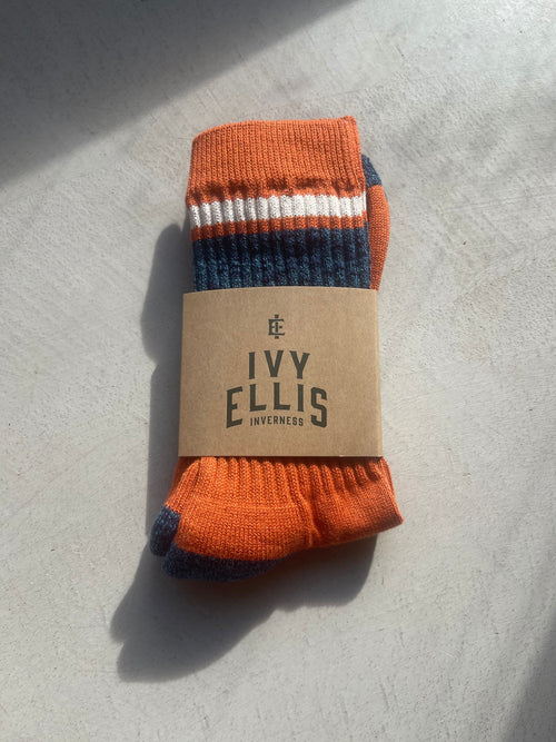 The Ole | Men's Crew Length Socks in sock wrap