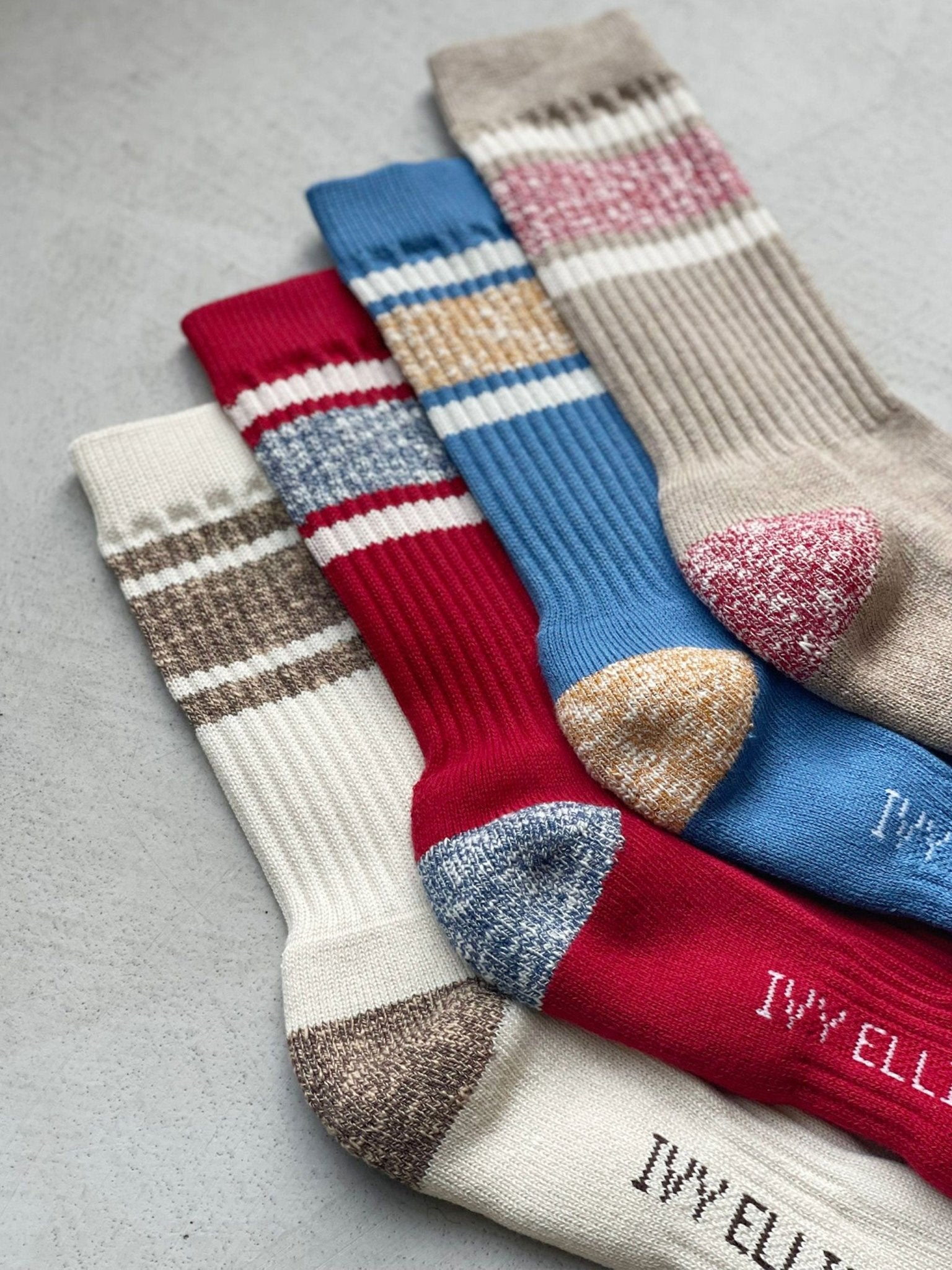 The Johan | Men&#39;s Crew Length Socks by Ivy Ellis Socks