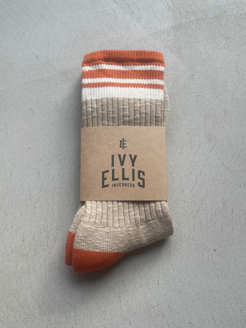 The Redpoint | Men&#39;s Slub Crew Length Socks