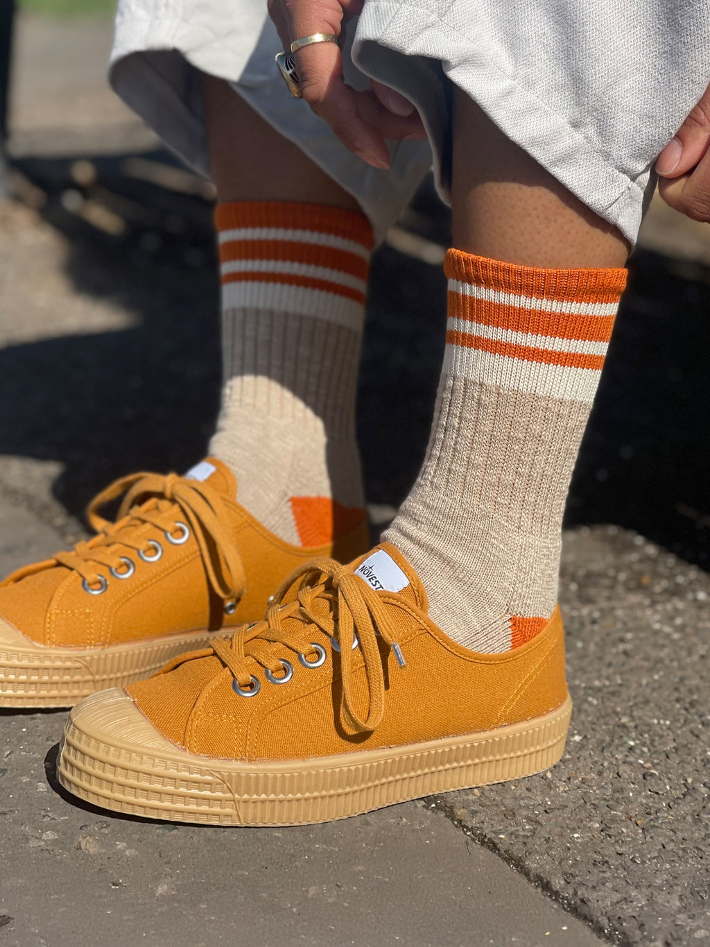 The Redpoint Women’s Quarter Socks – Highland Coastline Slub