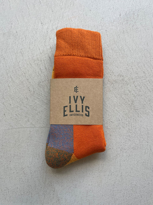 The Seabird | Women's Crew Length Socks by Ivy Ellis Socks