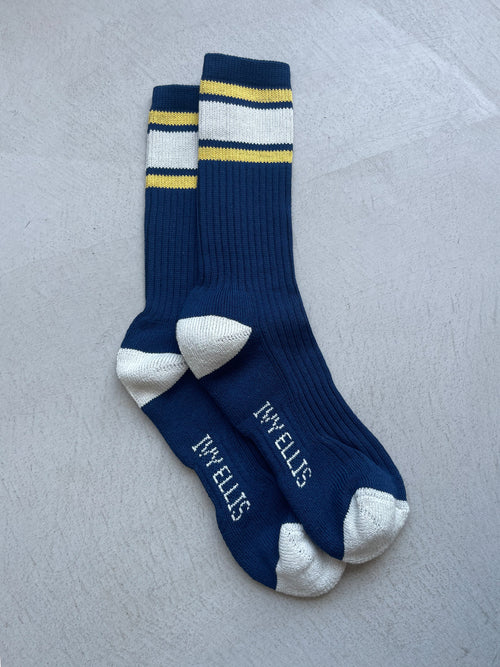 The Seau | Men's Crew Length Socks by Ivy Ellis Socks