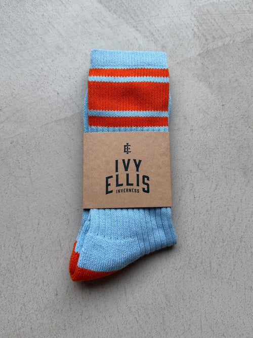 The Son Bou | Men's Crew Length Socks in sock wrap