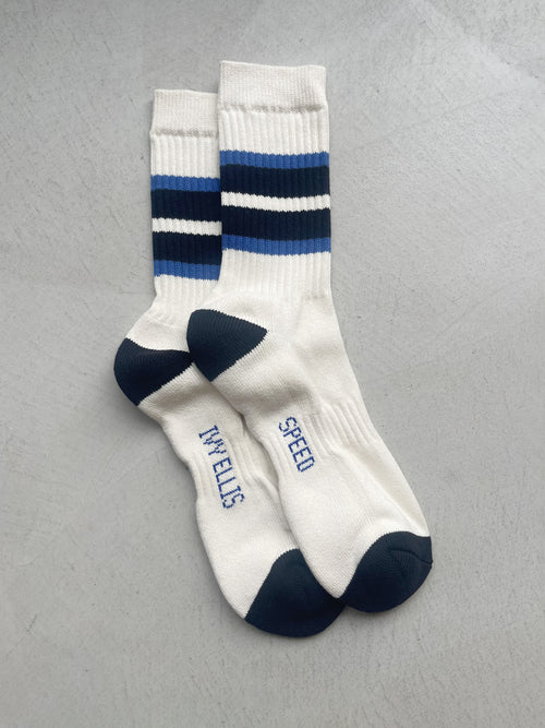 The Speed #3 | Men's Crew Length Socks by Ivy Ellis Socks 