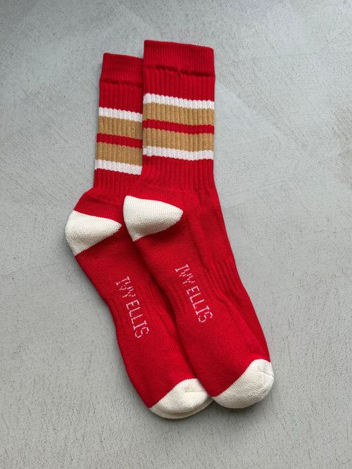 The St Clair | Men's Crew Length Socks by Ivy Ellis Socks 
