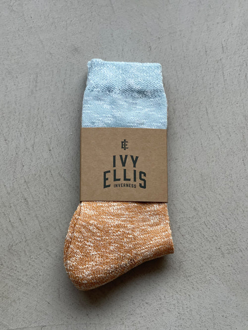 The Tacoma | Men's Crew Length Socks in sock wrap