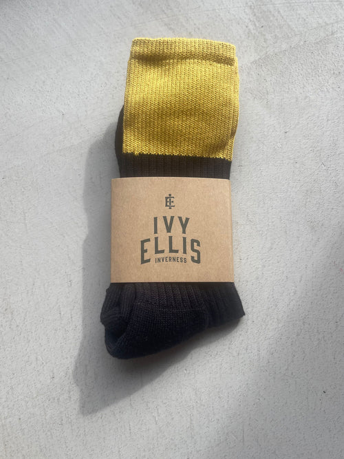The Vronksy | Men's Crew Length Socks in sock wrap