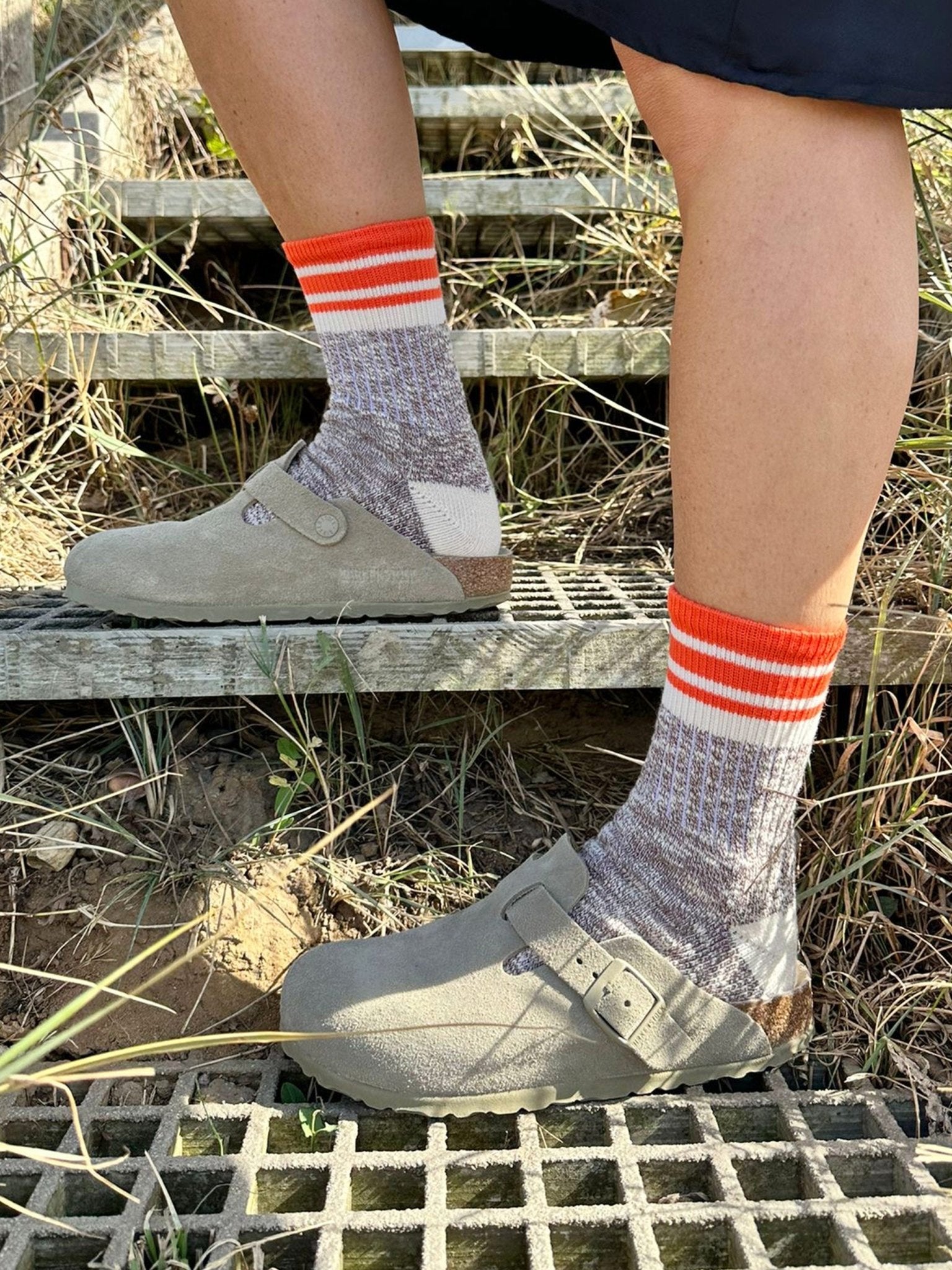 The Brora | Women's Slub Quarter Length Socks by Ivy Ellis Socks