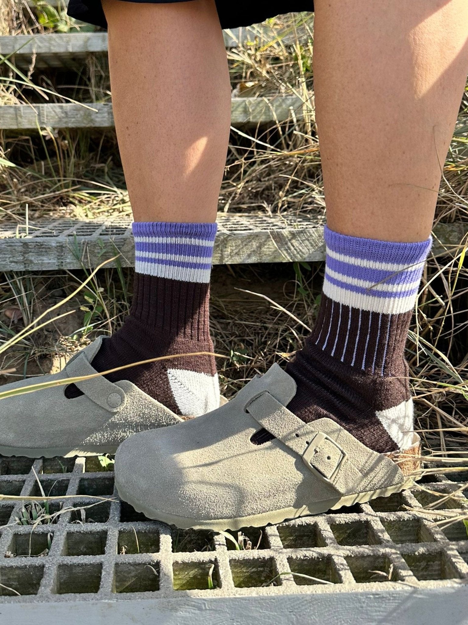 The Fife | Women's Slub Quarter Length Socks by Ivy Ellis Socks