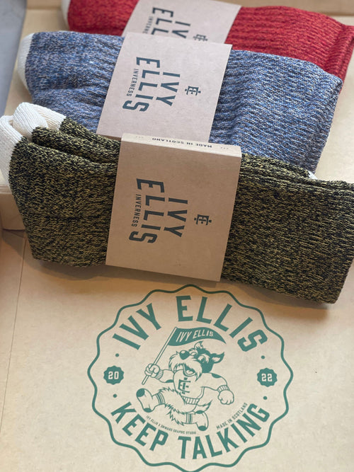 The Yosemite Gift Set | Men's Crew Sock 3 Pack + Gift Box in sock wrap